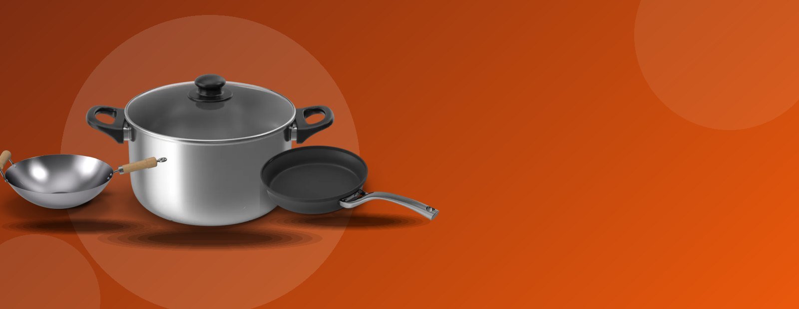آشپزی لذت‌بخش با ظروف خوب